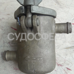 427-03.259 Фильтр забортной воды, масла и топлива сетчатый с присоединением под дюрит проходной ДУ-20