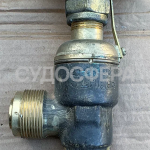 521-01.465-03 Клапан запорный штуцерный угловой сальниковый ДУ-20, РУ-40