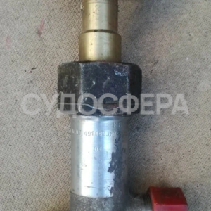 521-03.452 Клапан запорный штуцерный проходной бессальниковый с герметизацией ДУ-20, РУ-63.
