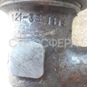 521-35.1178 Клапан запорный штуцерный угловой бессальниковый с герметизацией ДУ-10