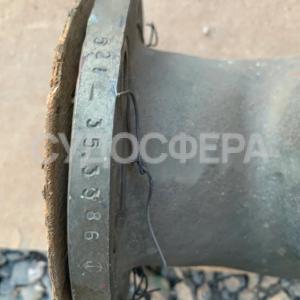 521-35.3386 Клапан запорный фланцевый проходной сальниковый паровой ДУ-100, РУ-10