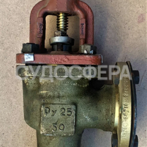 521-35.3388-02 Клапан запорный фланцевый угловой сальниковый ДУ-50, РУ-25