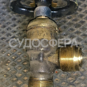 521-35.3396-01 Клапан запорный штуцерный угловой ДУ-20 РУ-100