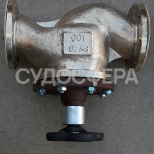 521-35.3452-02 Клапан запорный фланцевый проходной ДУ-100, РУ-10