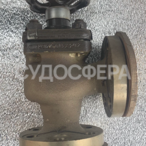 521-35.3503 Клапан запорный фланцевый угловой ДУ-40, РУ-40