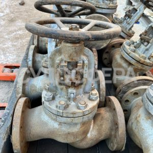 521-01.282 Клапан запорный фланцевый проходной сальниковый ДУ-100, РУ-40