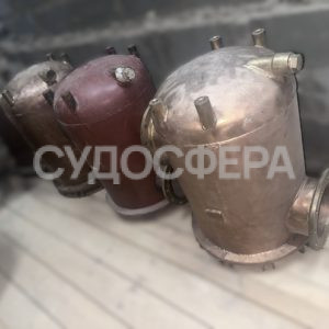 (427-03.112-2) Корпус фильтра забортной воды фланцевый проходной сетчатый ДУ-200